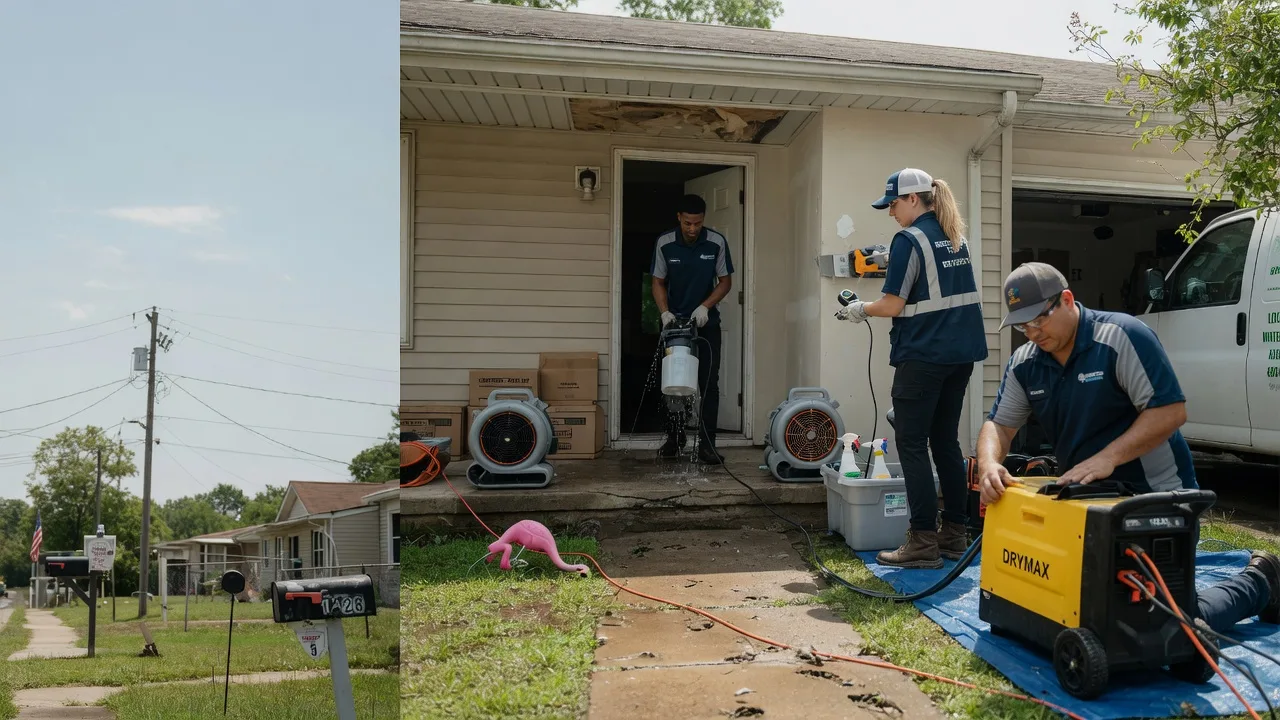 Storm Damage Water Removal in Shady Spring, WV near me